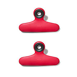 OXO Good Grips® 2-Pack Bag Clips in Red