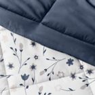 Alternate image 3 for Home Collection&reg; Forget Me Not 3-Piece Reversible Full/Queen Comforter Set in Navy