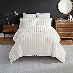 UGG® Canyon 2-Piece Twin Duvet Cover Set in Snow