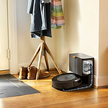 iRobot&reg; Roomba&reg; j7+ (7550) Wi-Fi&reg; Connected Self-Emptying Robot Vacuum. View a larger version of this product image.