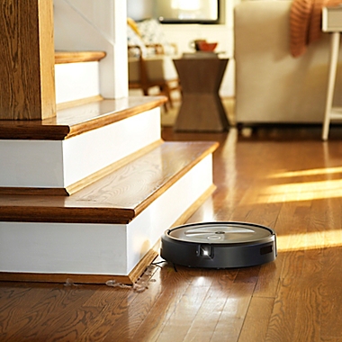 iRobot&reg; Roomba&reg; j7+ (7550) Wi-Fi&reg; Connected Self-Emptying Robot Vacuum. View a larger version of this product image.