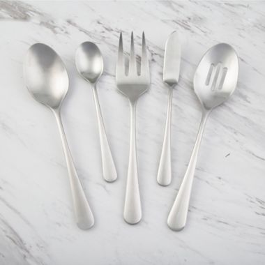 Our Table&trade; Connor Satin 45-Piece Flatware Set. View a larger version of this product image.