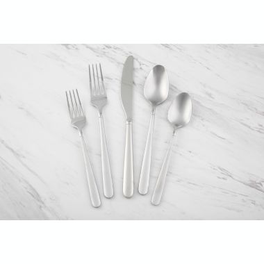 Our Table&trade; Quinn Sand 45-Piece Flatware Set. View a larger version of this product image.