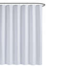 Alternate image 3 for Creative Home Ideas Elijah Solid Textured 70-Inch x 72-Inch Shower Curtain 13-Piece Set in White
