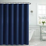 Solid Blue Shower Curtain Fabric Bed, Solid Navy Blue Fabric Shower Curtain