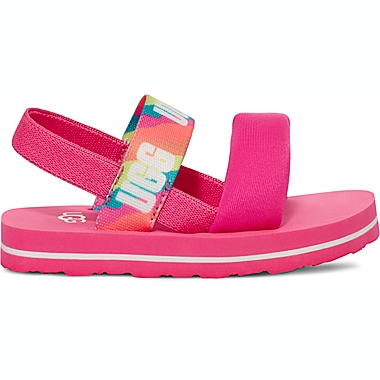 UGG&reg; Zuma Size 6-12M Sling Sandal in Pink. View a larger version of this product image.