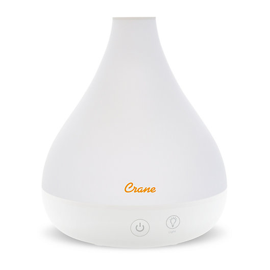 Alternate image 1 for Crane 2-in-1 Personal Cool Mist Humidifier and Aroma Therapy Diffuser in White