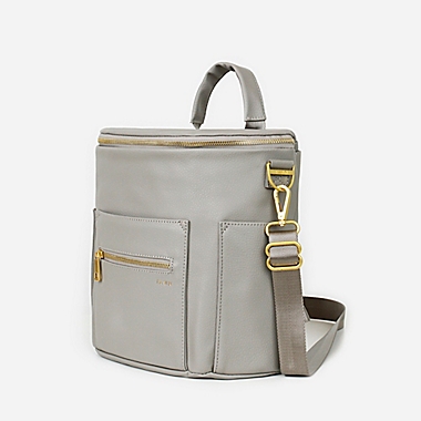 Fawn Design The Mini Diaper Backpack in Grey. View a larger version of this product image.