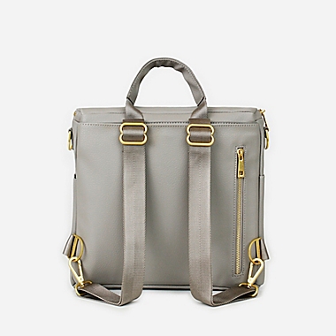 Fawn Design The Mini Diaper Backpack in Grey. View a larger version of this product image.