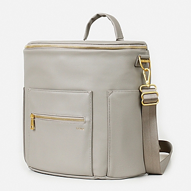 Fawn Design The Original Diaper Bag in Grey. View a larger version of this product image.