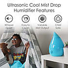 Alternate image 3 for Crane Drop Cool-Mist Humidifier in Aqua