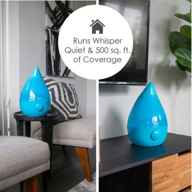 Crane Drop Cool-Mist Humidifier in Aqua. View a larger version of this product image.