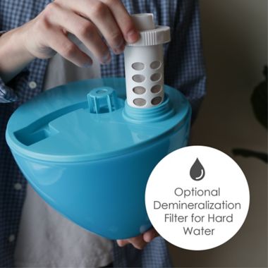Crane Drop Cool-Mist Humidifier in Aqua. View a larger version of this product image.