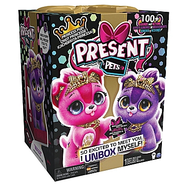 Present Pets&trade; Princess Puppy Interactive Plush Toy. View a larger version of this product image.