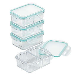 Lock & Lock Purely Better™ 4-Piece 12 oz. Rectangular Food Storage Container Set