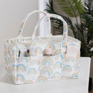 Sammy &amp; Lou&reg; Painted Rainbow Felt Storage Caddy in Multi. View a larger version of this product image.