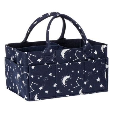 Sammy &amp; Lou&reg; Constellation Felt Storage Caddy in Blue/White. View a larger version of this product image.