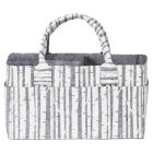 Alternate image 1 for Sammy &amp; Lou&reg; Birch Felt Storage Caddy in White/Grey