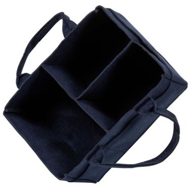 Sammy &amp; Lou&reg; Felt Storage Caddy in Navy. View a larger version of this product image.