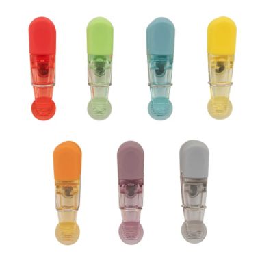 Simply Essential&trade; Slim Bag Clips (Set of 7). View a larger version of this product image.