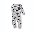 Alternate image 0 for Tea Collection Size 0-3M On the Move Moose Romper in Grey