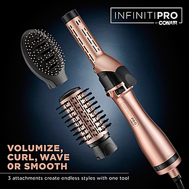 InfinitiPRO by Conair&reg; Hot Air Multi-Styler in Rose Gold. View a larger version of this product image.