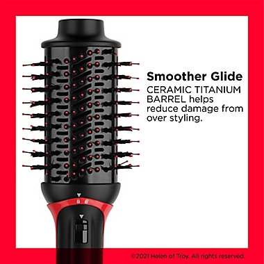 Revlon&reg; Detachable One-Step Hair Dryer and Volumizer PLUS in Black/Red. View a larger version of this product image.