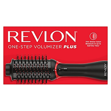 Revlon&reg; Detachable One-Step Hair Dryer and Volumizer PLUS in Black/Red. View a larger version of this product image.