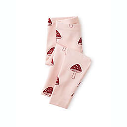 Tea Collection Heart Print Leggings in Pink