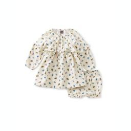 Tea Collection 2-Piece Strike a Cord Dress and Bloomer Set