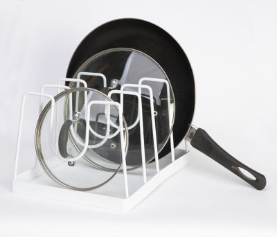 Simply Essential&trade; Pan and Lid Organizer in Bright White