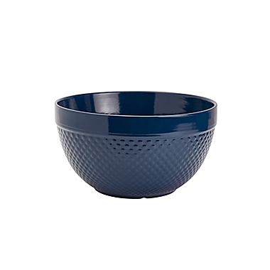 Tabletops Gallery&reg; 4-Piece Hobnail Mixing Bowls Set in Blue. View a larger version of this product image.