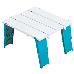 H for Happy™ Personal Beach Table in Blue/White