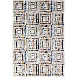 Scott Living Weathered Squares Multicolor Rug
