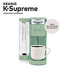 Alternate image 1 for Keurig&reg; K-Supreme&reg; Single Serve Keurig Coffee Maker MultiStream Tech in Silver Sage