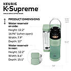 Alternate image 6 for Keurig&reg; K-Supreme&reg; Single Serve Keurig Coffee Maker MultiStream Tech in Silver Sage