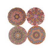 Thirstystone&reg; Assorted Global Mandalas Coasters (Set of 4)