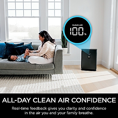 Shark&trade; Air Purifier in Black. View a larger version of this product image.