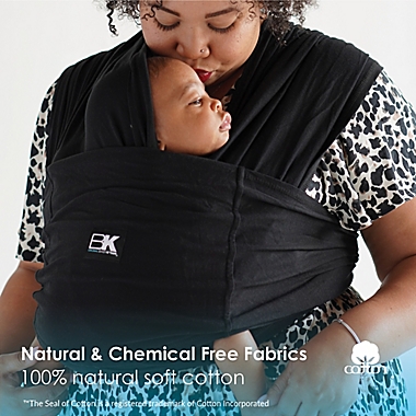 Baby K&#39;tan&reg; Original Medium Baby Wrap Carrier in Black. View a larger version of this product image.