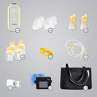Medela&reg; Freestyle Flex&trade; Portable Double Electric Breast Pump with Bag. View a larger version of this product image.