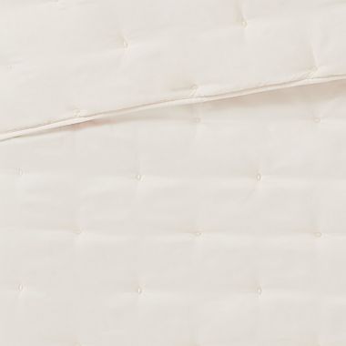Badgley Mischka&reg; Tufted Matte Satin Quilt Set. View a larger version of this product image.