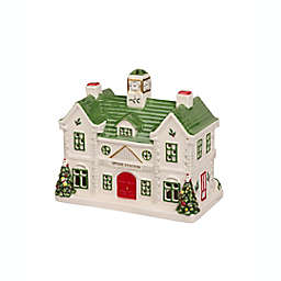 Spode® Christmas Tree Village 5.5-Inch Lit Figural Spode Station in Green