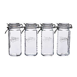 Mason Craft & More® 22 oz. Mini Clamp Jars (Set of 4)