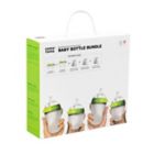 Alternate image 4 for comotomo&reg; 7-Piece Baby Bottle Gift Set in Green