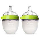 Alternate image 0 for comotomo&reg; 2-Pack 5 oz. Baby Bottles in Green
