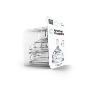 comotomo&reg; Replacement Nipples (2-Pack)