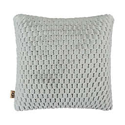 UGG® Polar Faux Fur Textured Decorative Pillow in Glacier Grey (Set of 2)