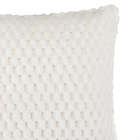 Alternate image 2 for UGG&reg; Polar Faux Fur Textured Decorative Pillow in Snow (Set of 2)