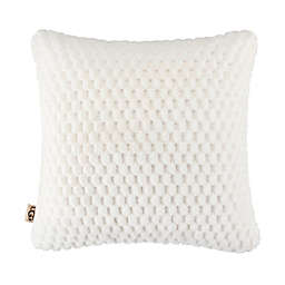 UGG® Polar Faux Fur Textured Decorative Pillow in Snow (Set of 2)