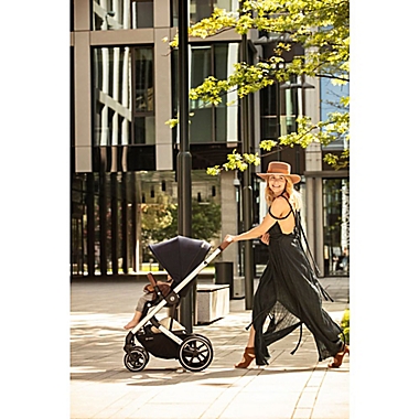 CYBEX Balios S Lux &amp; Aton 2 Travel System in Black. View a larger version of this product image.